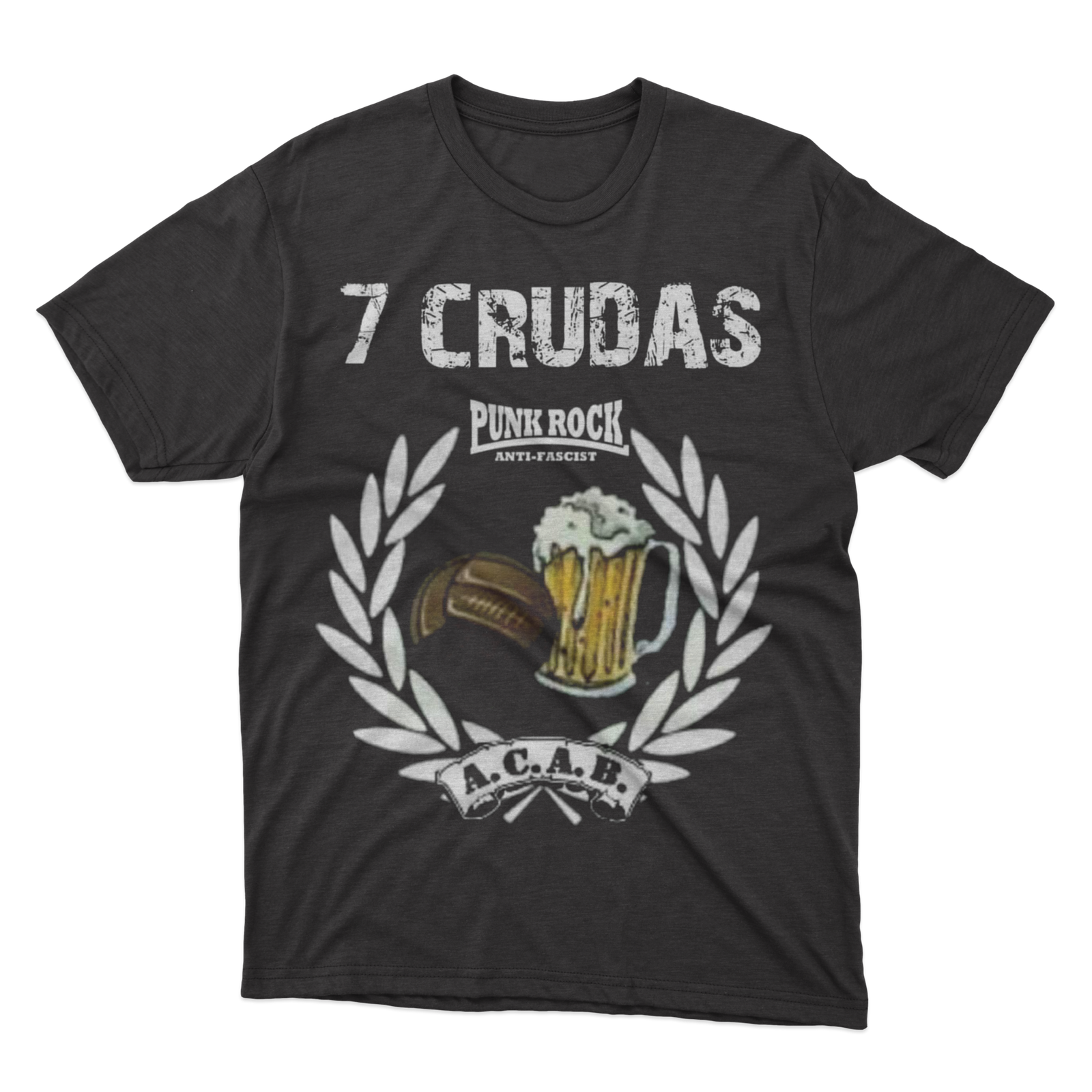 Playera 7 Crudas ACAB