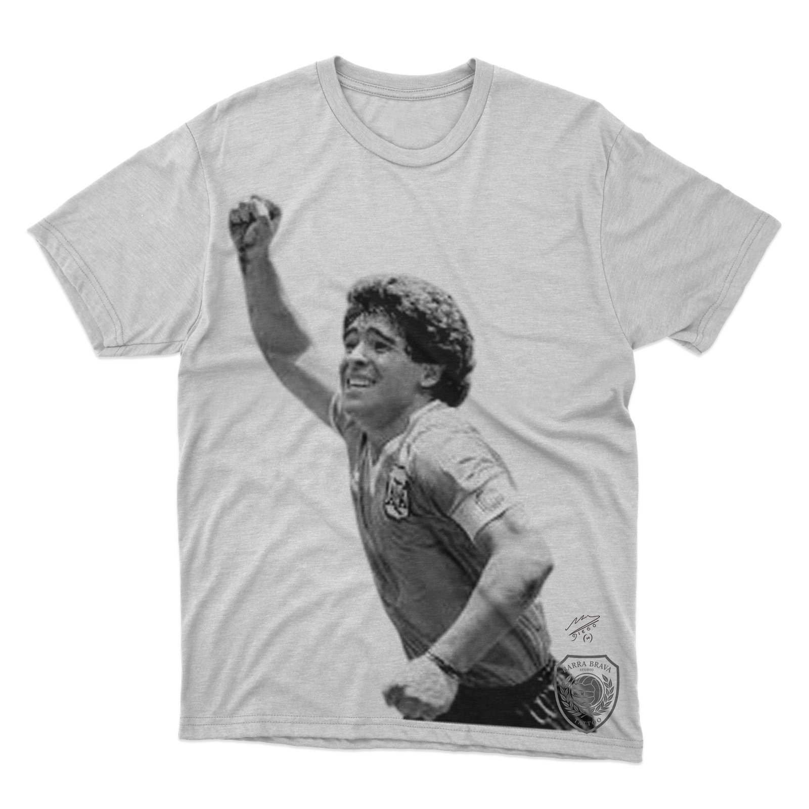 Maradona Festejo Blanco