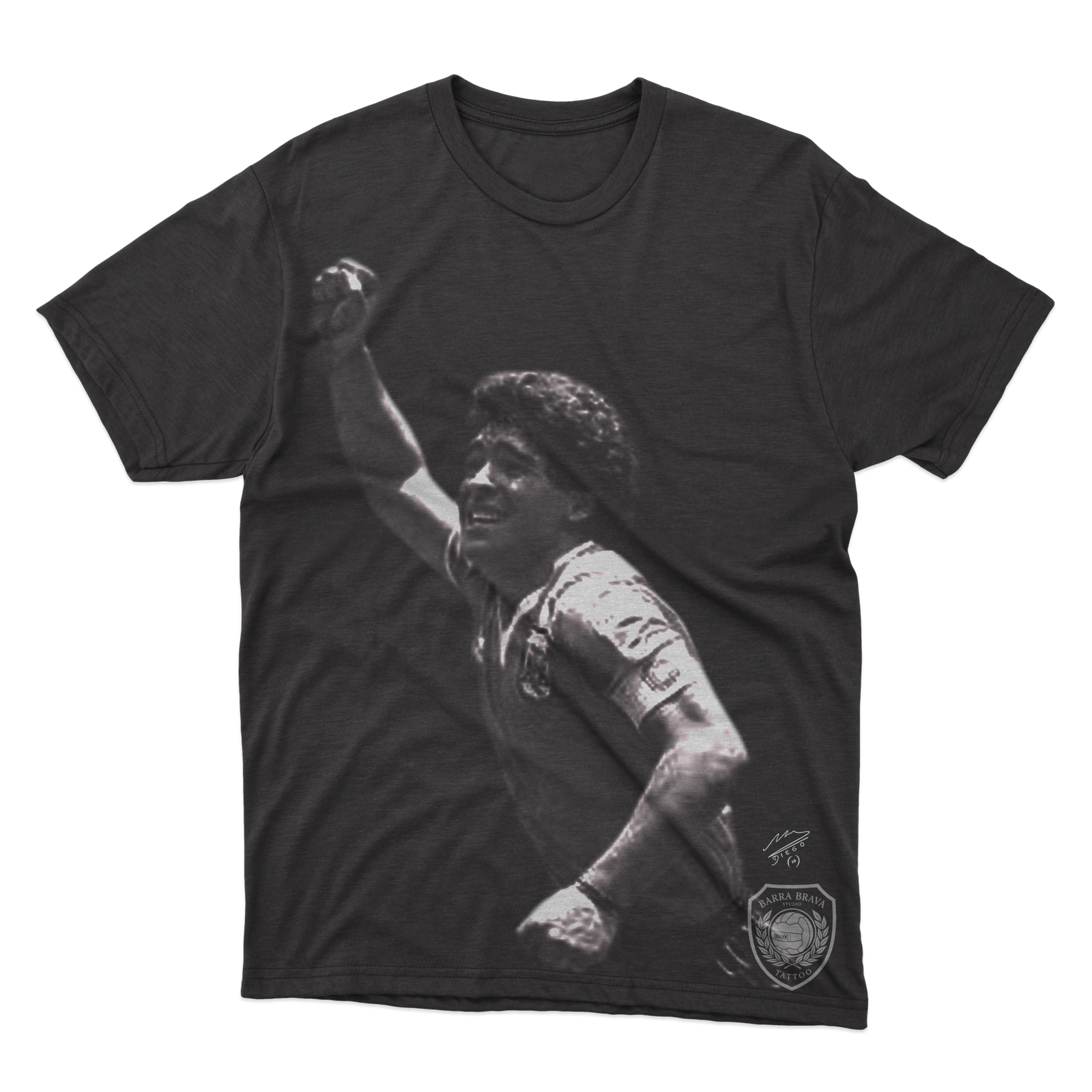 Maradona Festejo Negro
