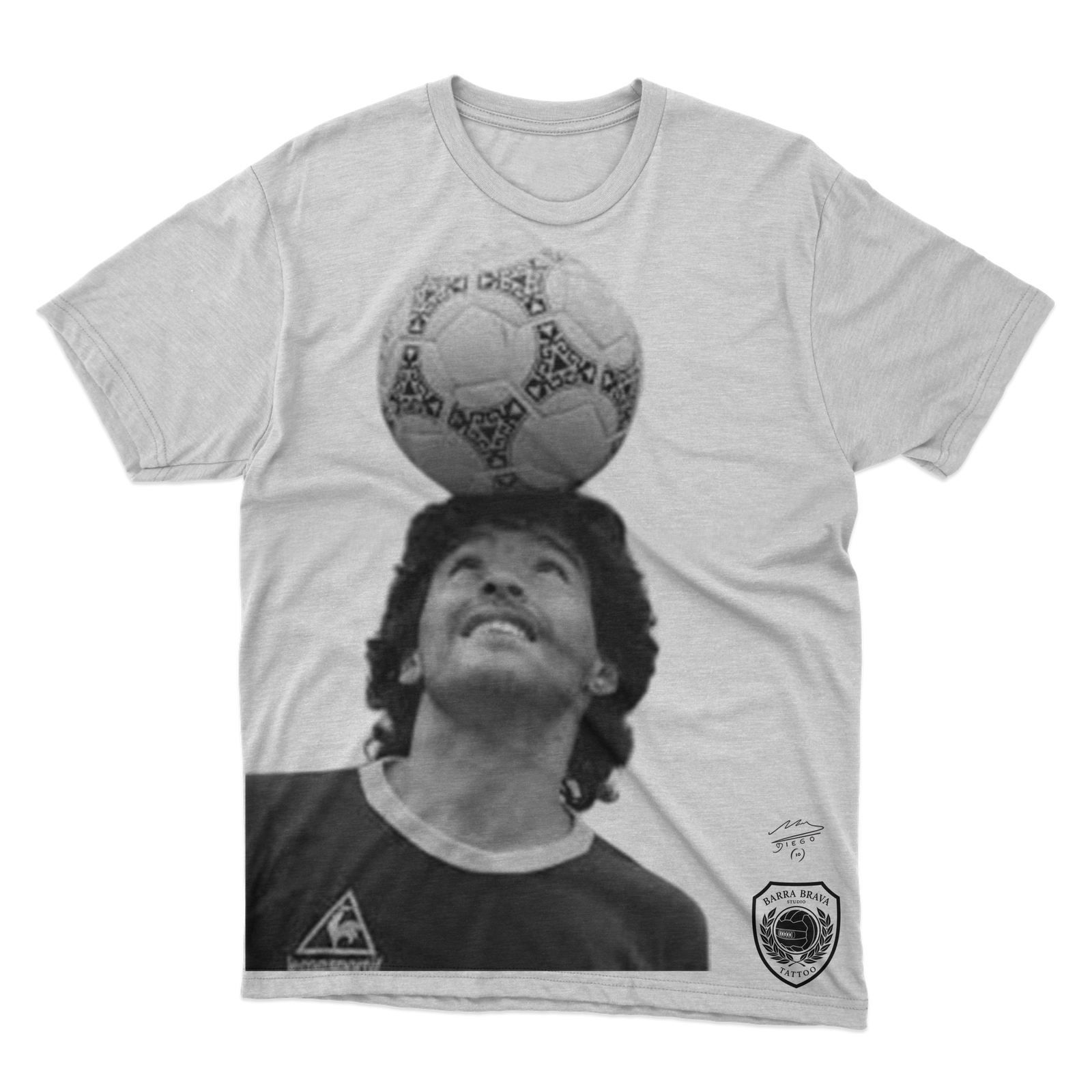 Maradona rostro 2 blanco
