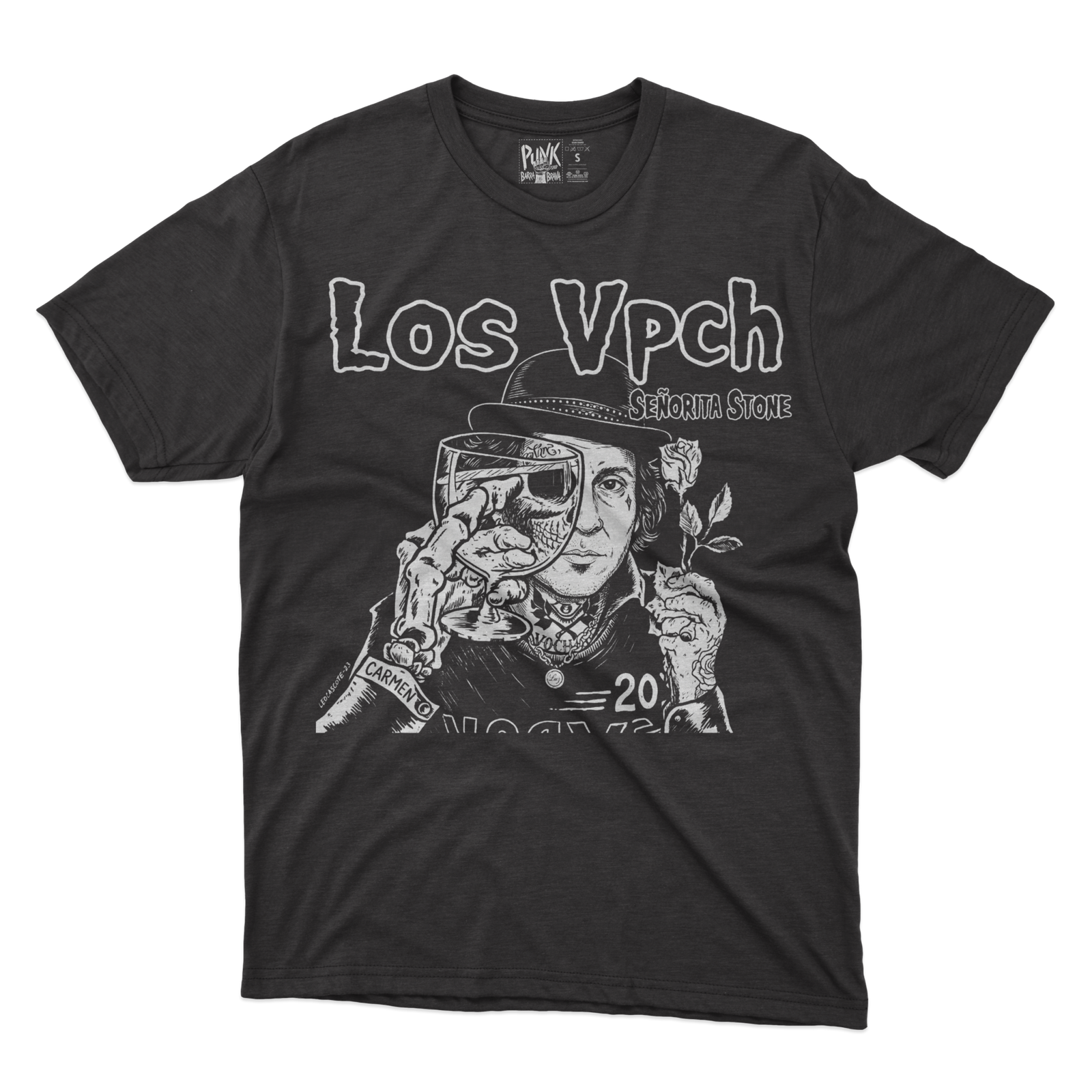 Playera Los Vpch homenaje Misfits