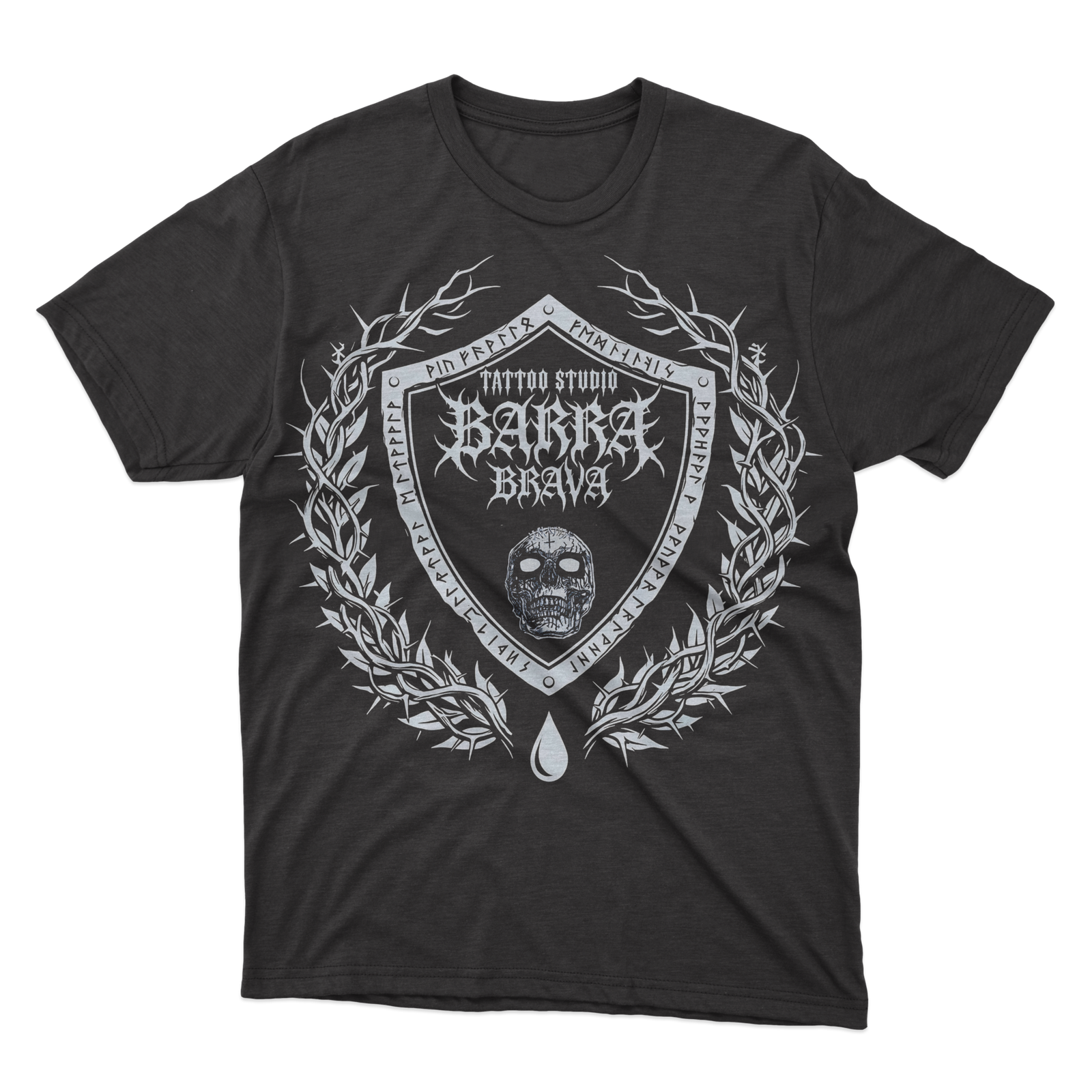 Playera Barra Brava Studio BLack Metal